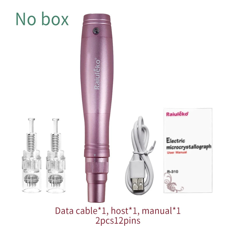 Stylo Derma Sans Fil – Microneedling & Soin de la Peau