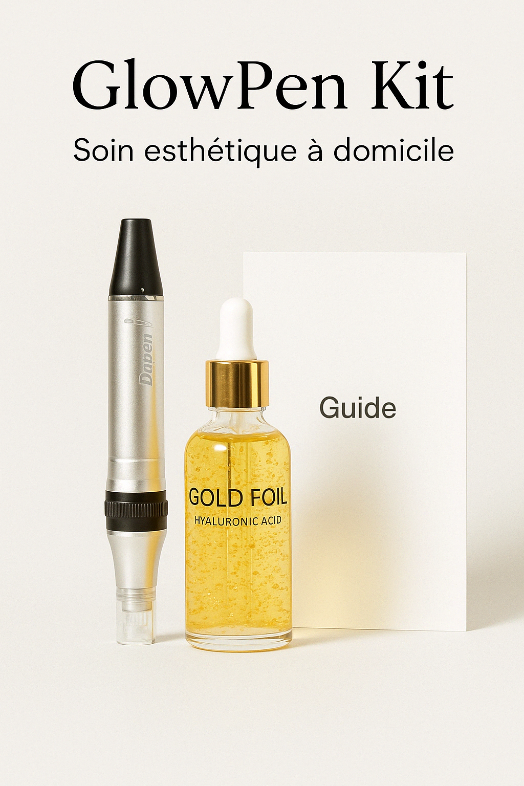 GlowPen Kit – Microneedling visage à domicile | Peau éclatante & anti-imperfections