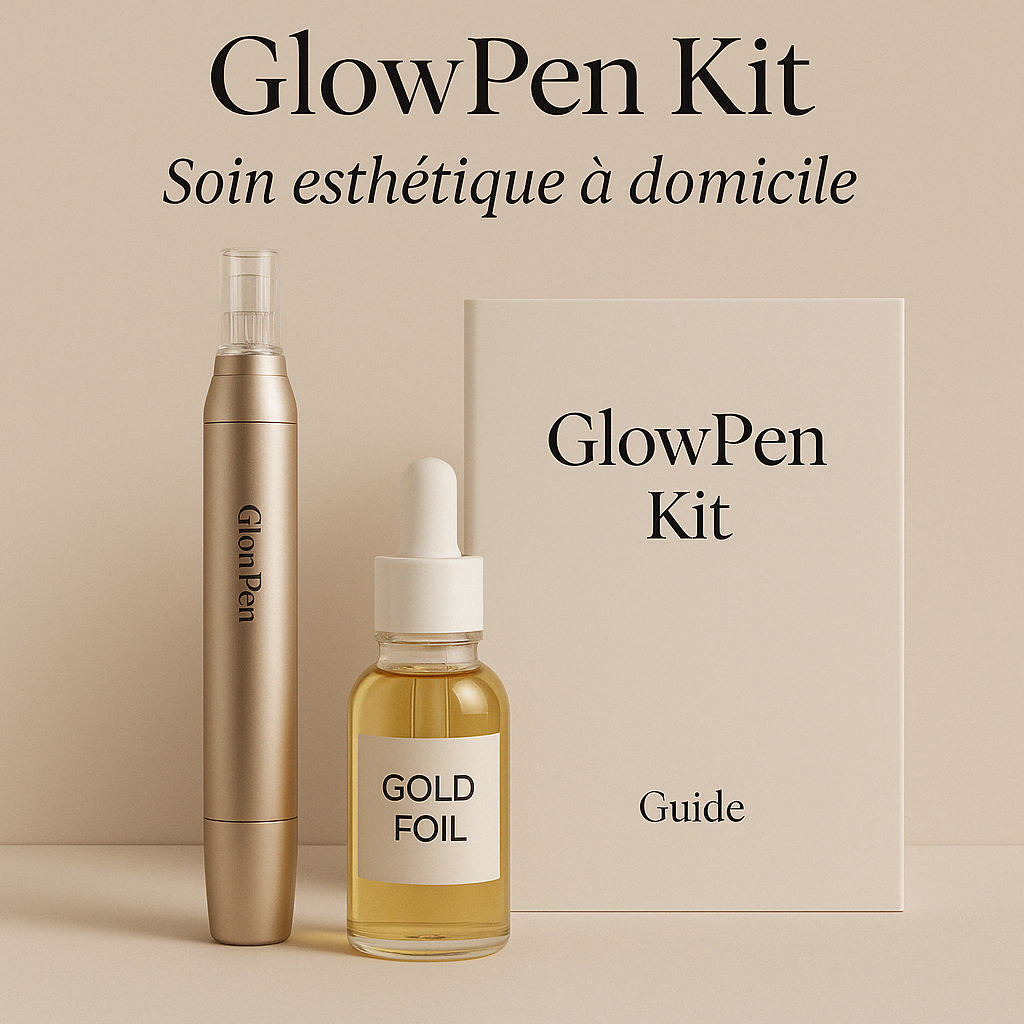 GlowPen Kit – Microneedling visage à domicile | Peau éclatante & anti-imperfections