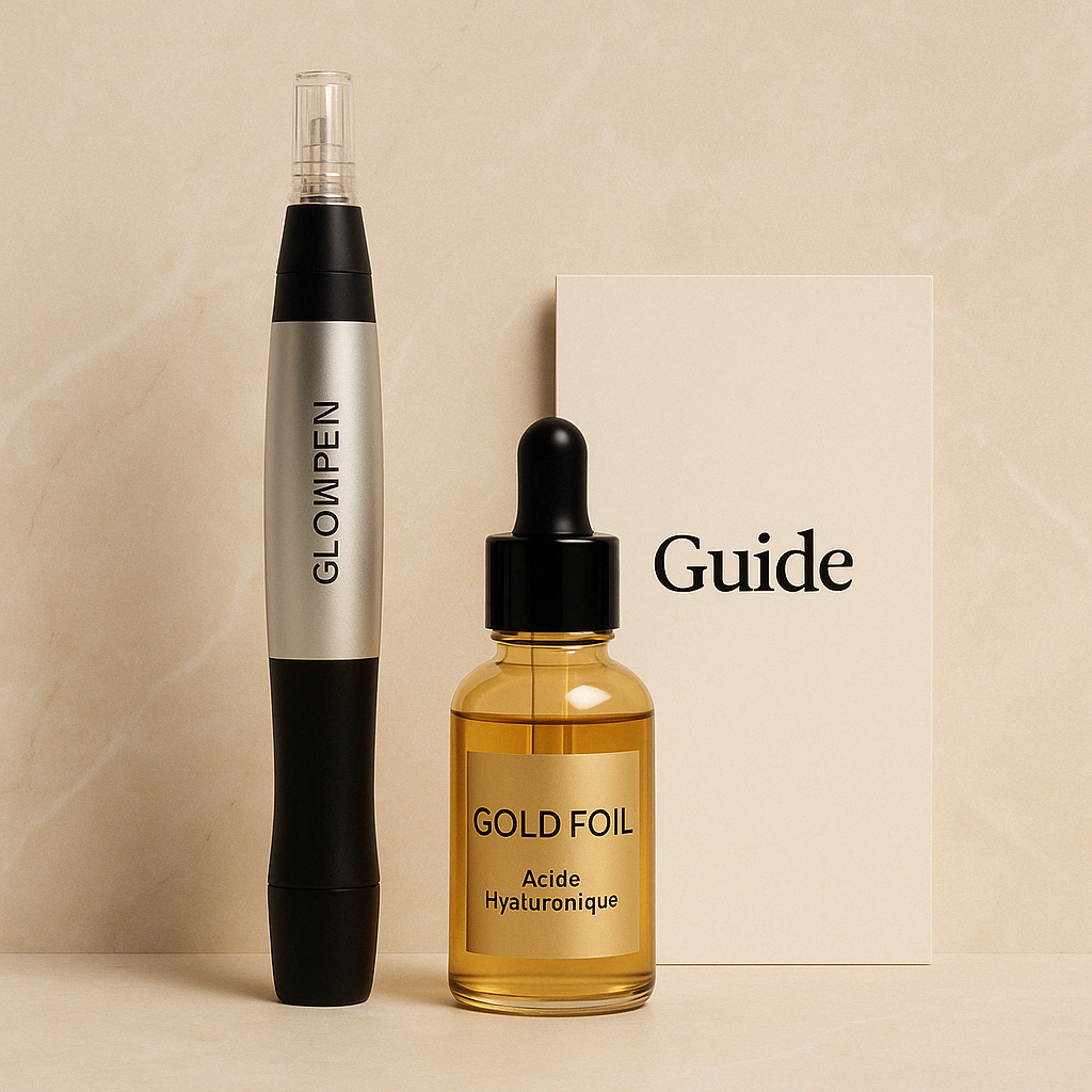 GlowPen Kit – Microneedling visage à domicile | Peau éclatante & anti-imperfections