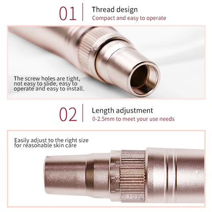 Stylo Derma Sans Fil – Microneedling & Soin de la Peau