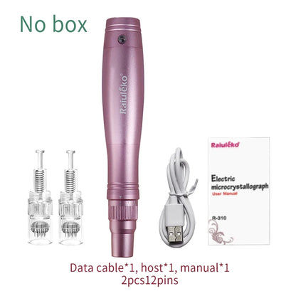 Stylo Derma Sans Fil – Microneedling & Soin de la Peau